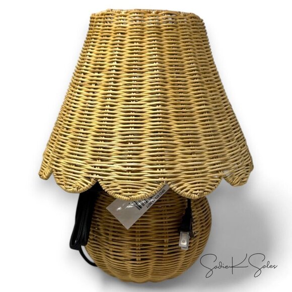 Table Lamp with Woven Base and Woven Shade - Threshold Studio McGee - Target - Picture 7 of 10